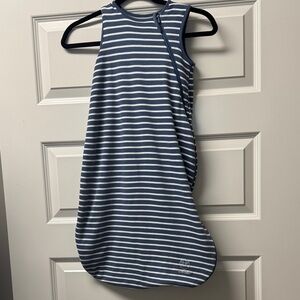 Woolino Striped Sleeveless Baby Sleep Sack 6-18 months